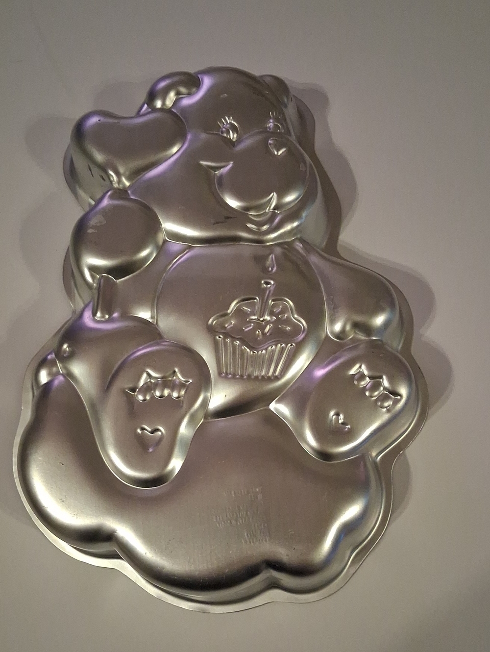 1983 Care Bear Cake Pan Used